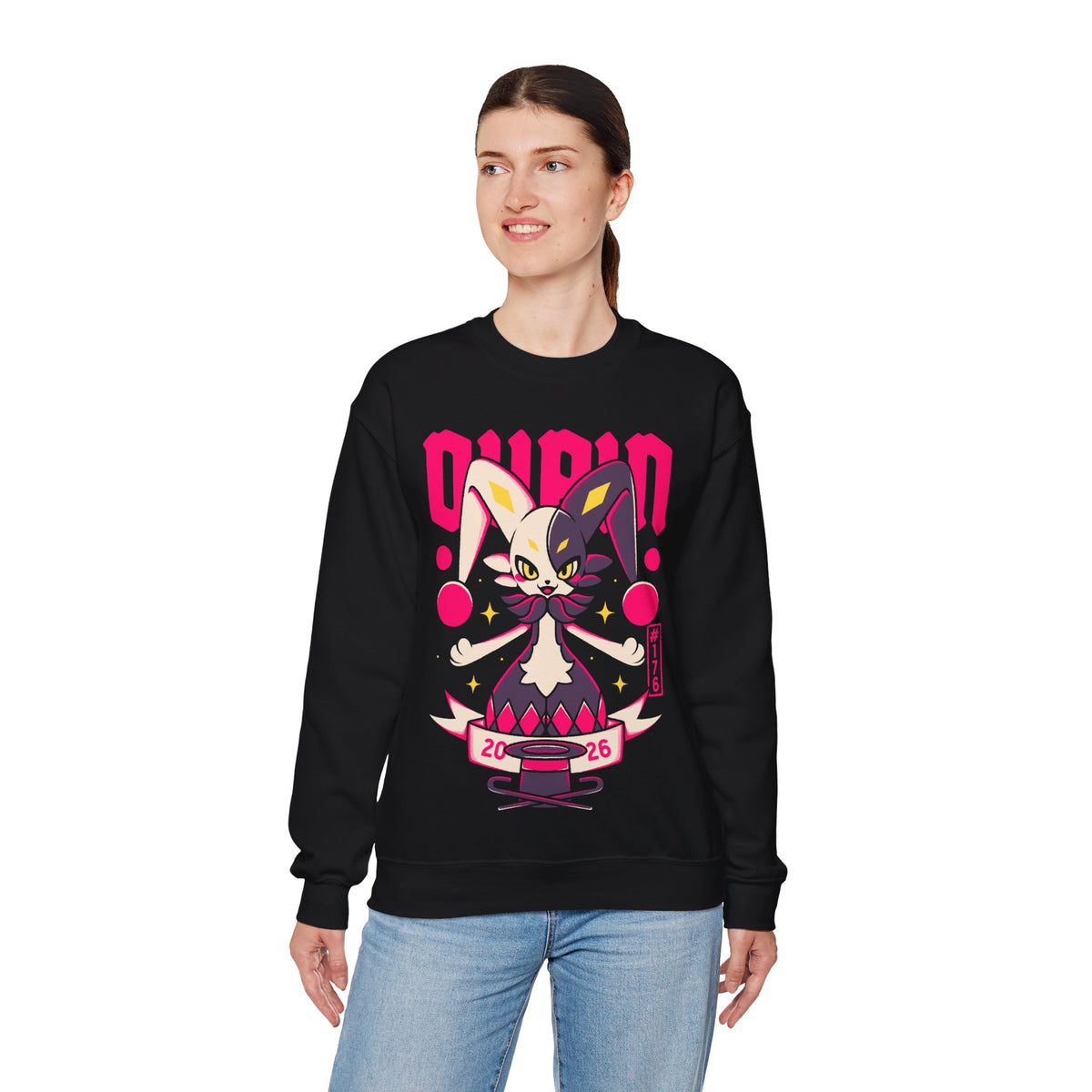 Dupin trickster Fire Pal crewneck sweatshirt inspired by Palworld