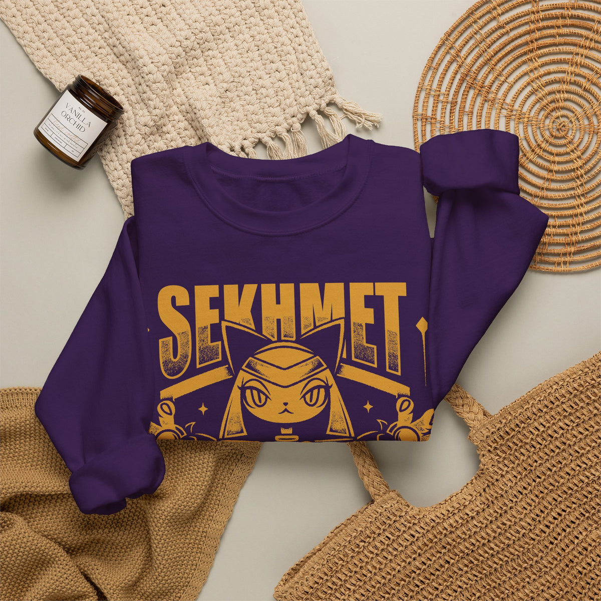 Palworld Sekhmet Ground Pal #140 Unisex Crewneck Sweatshirt