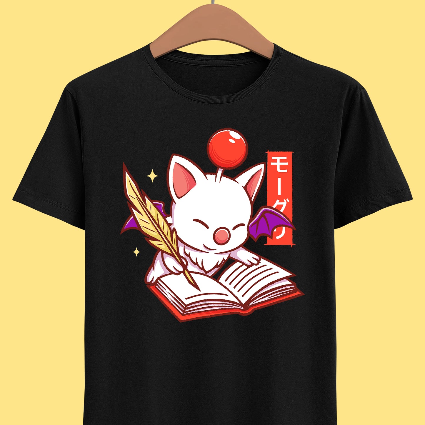 Moogle Let's Save, kupo! Final Fantasy Video Games Unisex T-shirt