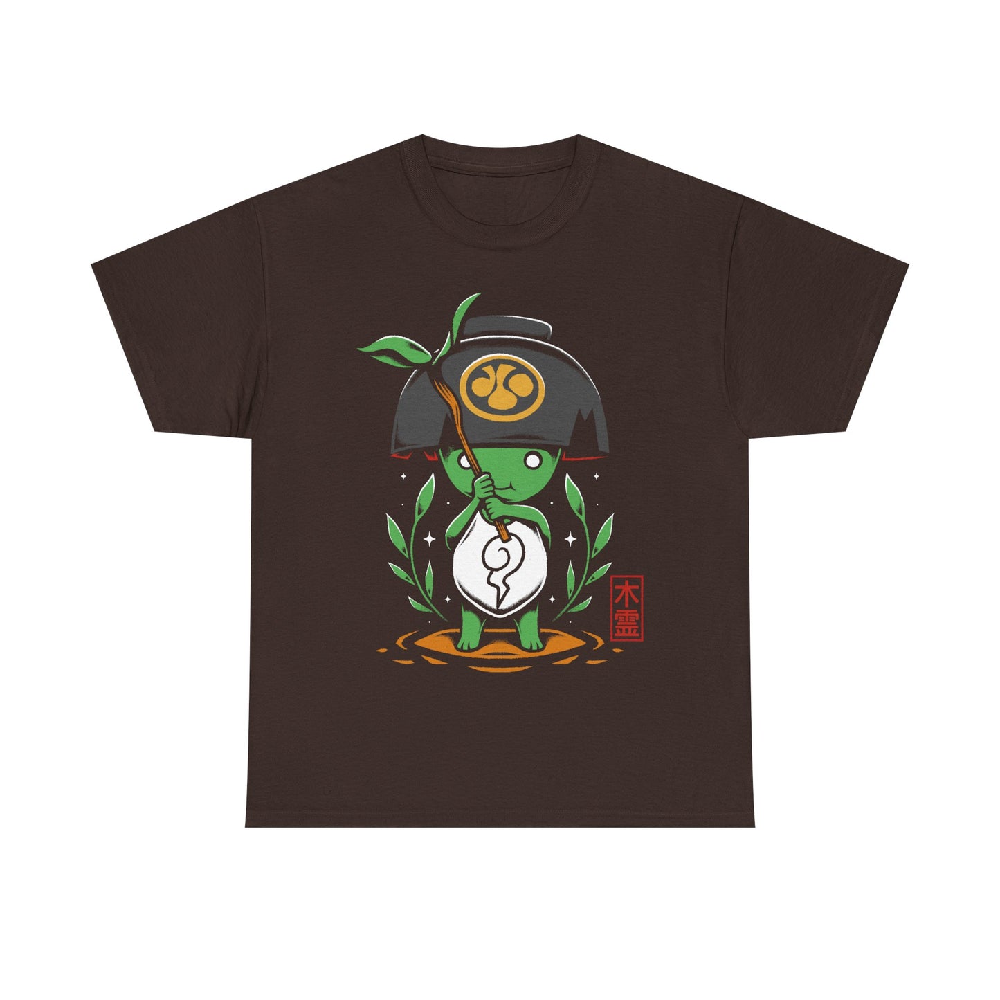 Nioh 3 t-shirt inspired by the action RPG and soulslike video game series, featuring Kodama, the cute green tree spirit from the Nioh universe. This unisex gamer shirt celebrates Nioh 3 with a design rooted in Japanese folklore, yokai mythology, and samurai fantasy. High-quality video game merch made for gamers, collectors, and fans of Nioh, Nioh 2, Nioh 3 and dark fantasy action RPGs. Perfect gaming t-shirt for soulslike fans and Japanese mythology lovers.