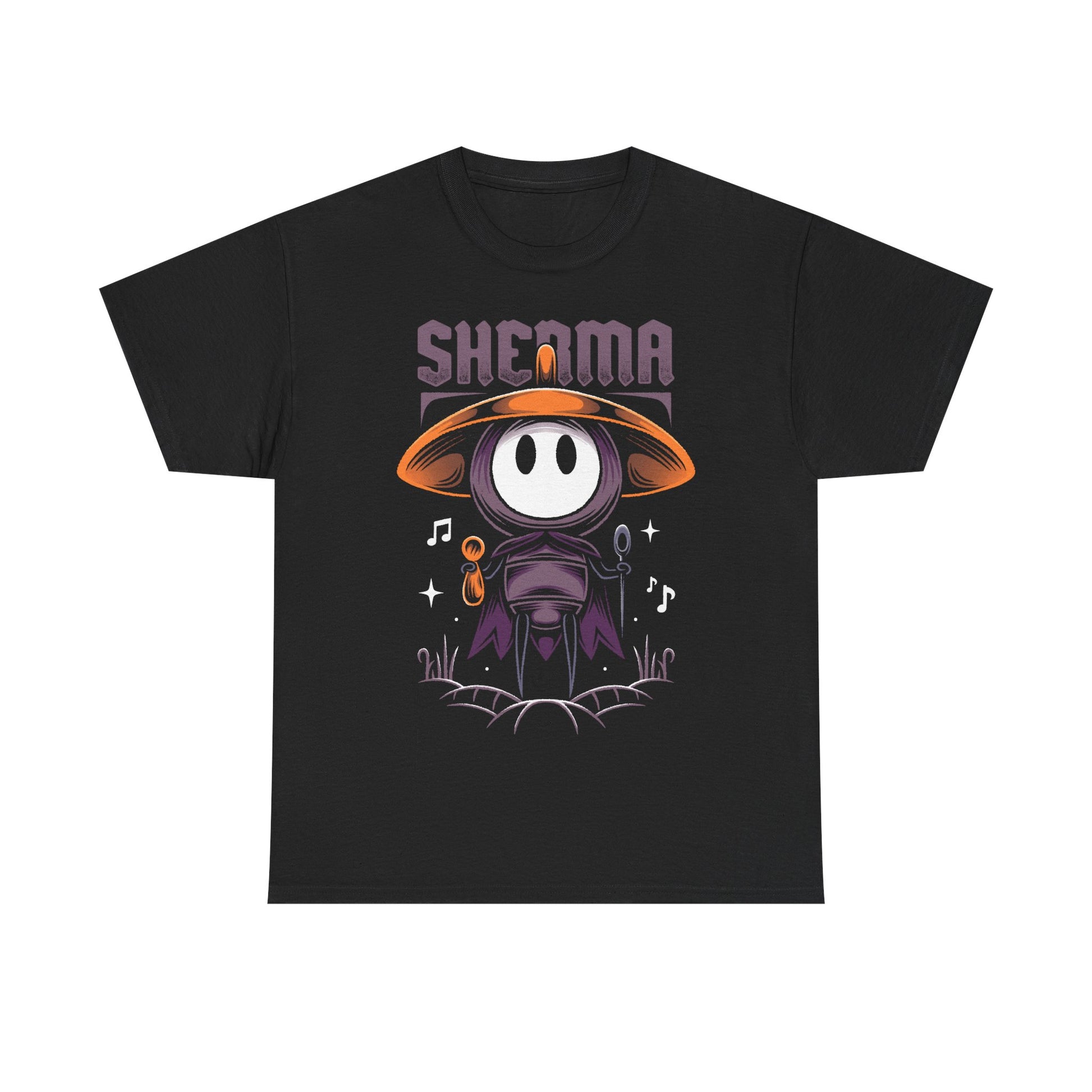 Gamer t-shirt inspired by Sherma character from Hollow Knight Silksong metroidvania indie game.

hollow knight, hollow knight silksong, hollow knight silksong hornet t-shirt, hollow knight silksong merch, hollow knight silksong t-shirt, hollow knight silksong hornet tee, hollow knight hornet and lace t-shirt, hollow knight silksong indie game merch, hollow knight silksong hornet shirt, hollow knight the knight t-shirt, hollow knight silksong sherma t-shirt, hollow knight silksong sherma tee