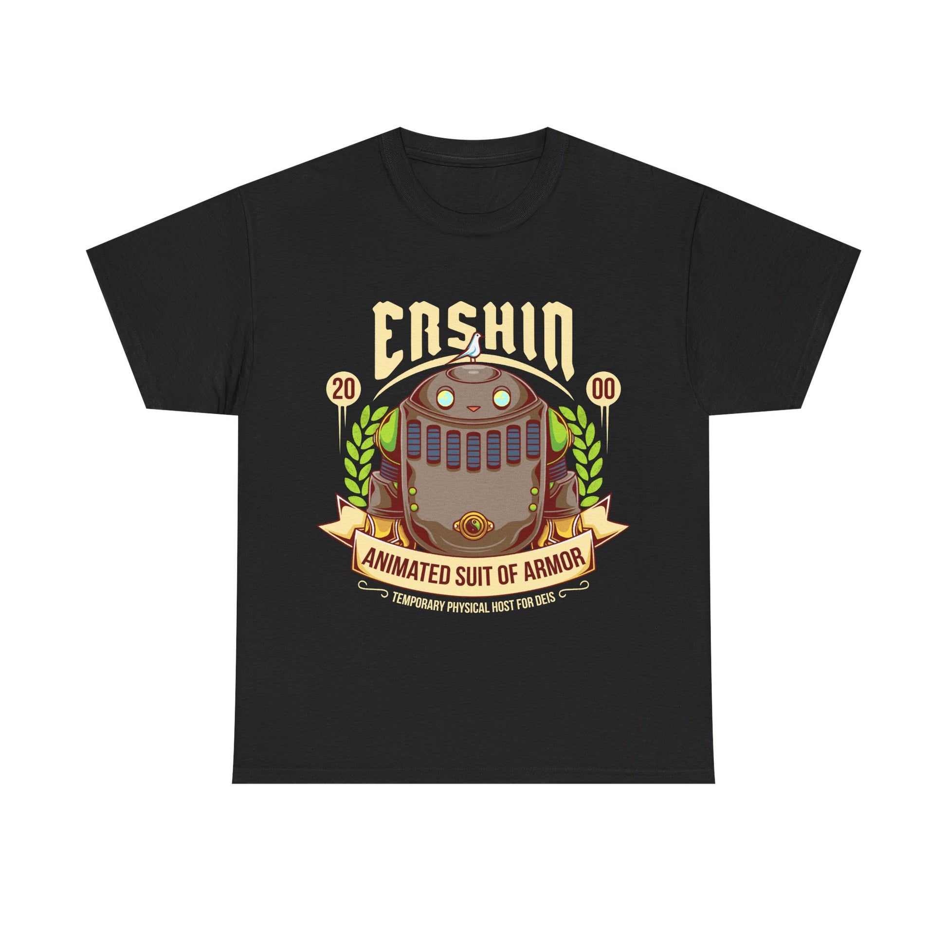 Gamer t-shirt design inspired by Ershin from Breath of Fire IV (Breath of Fire 4 - BOF4) role-playing video game.

breath of fire, breath of fire iv, breath of fire ii, ershin, breath of fire series, breath of fire iii, role-playing game, video games, gaming, retrogaming, breath of fire iv t-shirt, breath of fire iv ershing t-shirt, breath of fire iv merch, breath of fire series merch, breath of fire iv ryu t-shirt, breath of fire iv nina t-shirt, breath of fire iii t-shirt, BOF4 t-shirt
