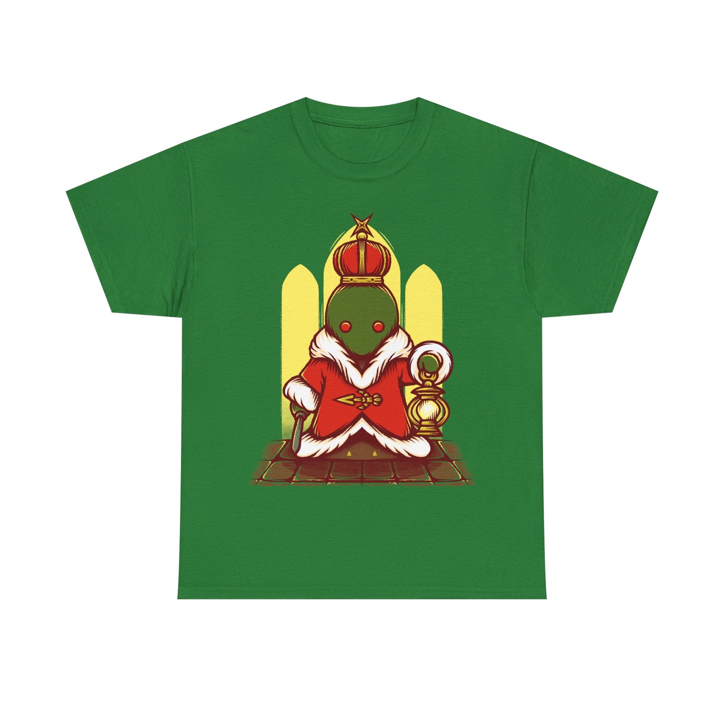 Tonberry King Final Fantasy XIV t-shirt featuring the Wanderer’s Palace dungeon final boss from FF14 MMORPG video game.