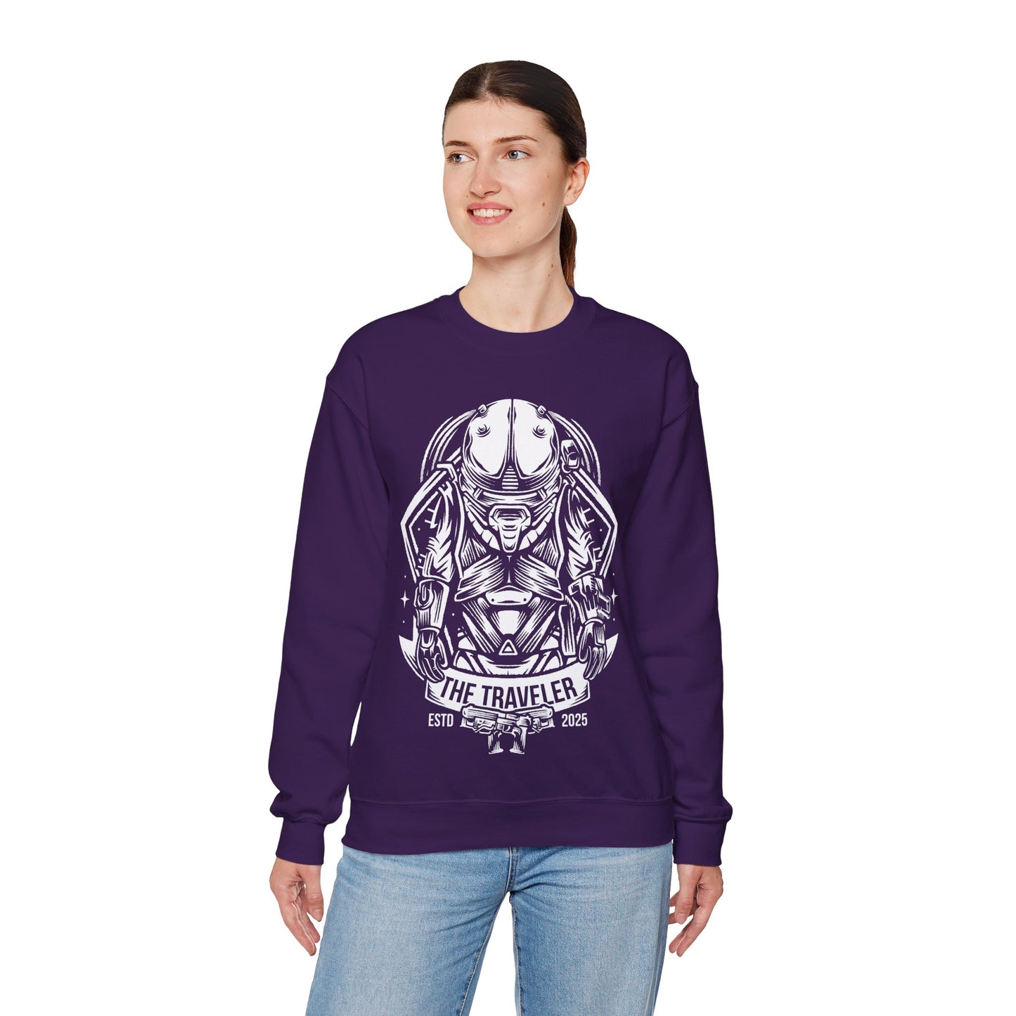 The Traveler - Cronos The New Dawn Video Game Unisex Crewneck Sweatshirt