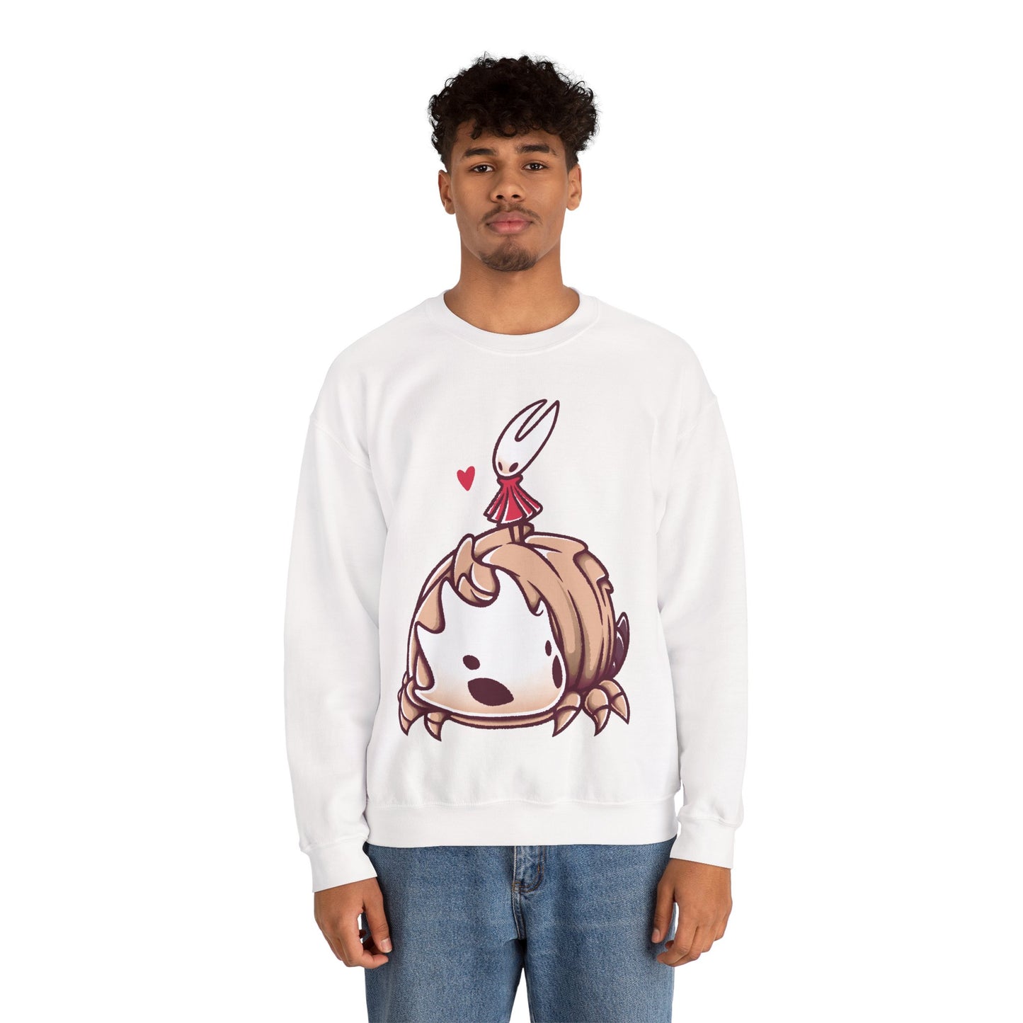 Hornet & Bell Beast Hollow Knight Silksong Unisex Crewneck Sweatshirt