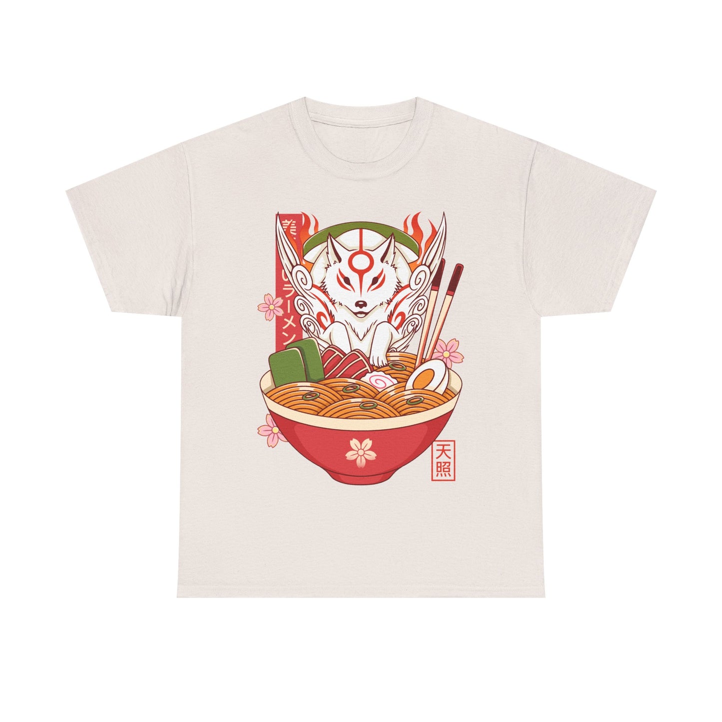 Gamer T-shirt design inspired by Amaterasu from Okami video game inside a noodles ramen bowl in japanese art style.

okami, okami sequel, amaterasu, okamiden, white wolf, ramen, ramen noodles, japan, kitsune, japanese art, gaming, video game, video games, okami amaterasu t-shirt, okami video game t-shirt, Ōkami video game t-shirt, Ōkami t-shirt, Ōkami amaterasu merch, okami amaterasu ramen t-shirt, Ōkami sequel t-shirt, Ōkami sequel video game t-shirt, Ōkami sequel amaterasu t-shirt, ramen tee