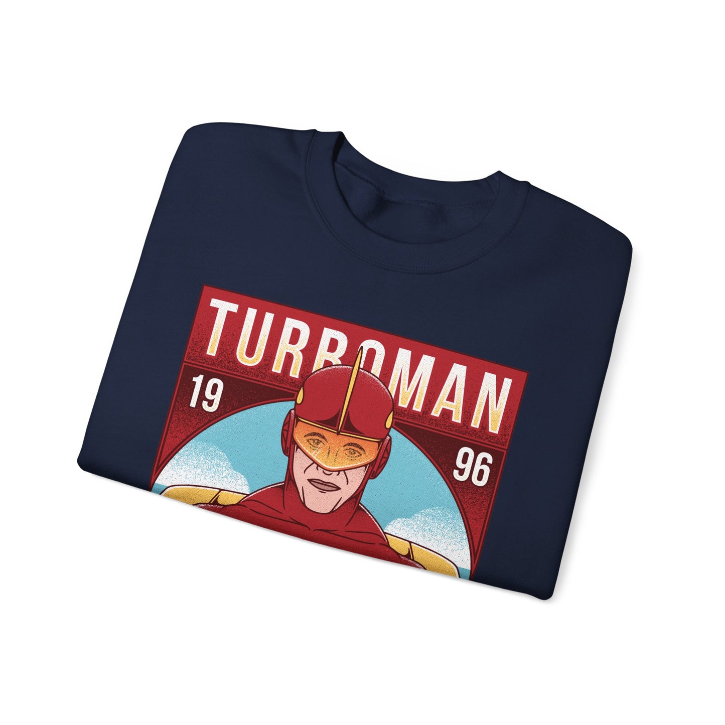 Turbo Man Jingle All The Way Unisex Crewneck Sweatshirt