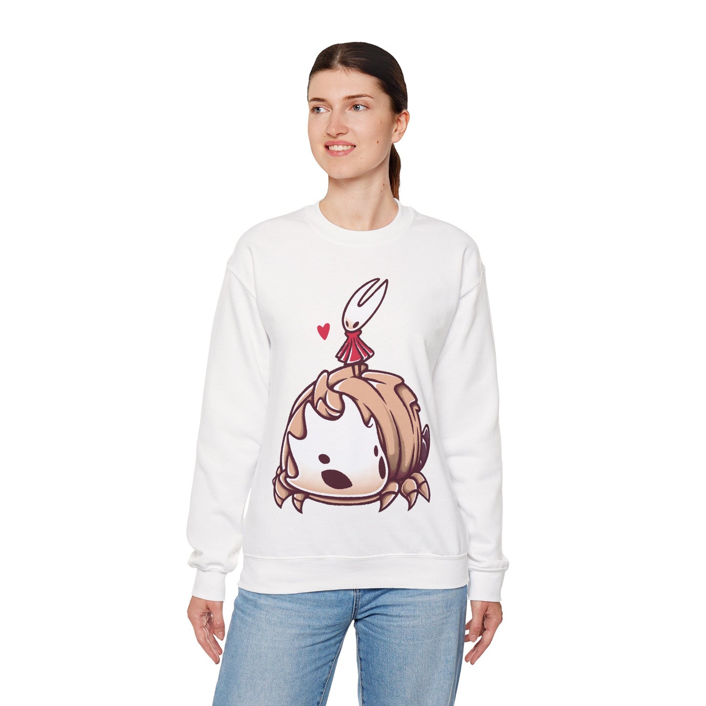Hornet & Bell Beast Hollow Knight Silksong Unisex Crewneck Sweatshirt