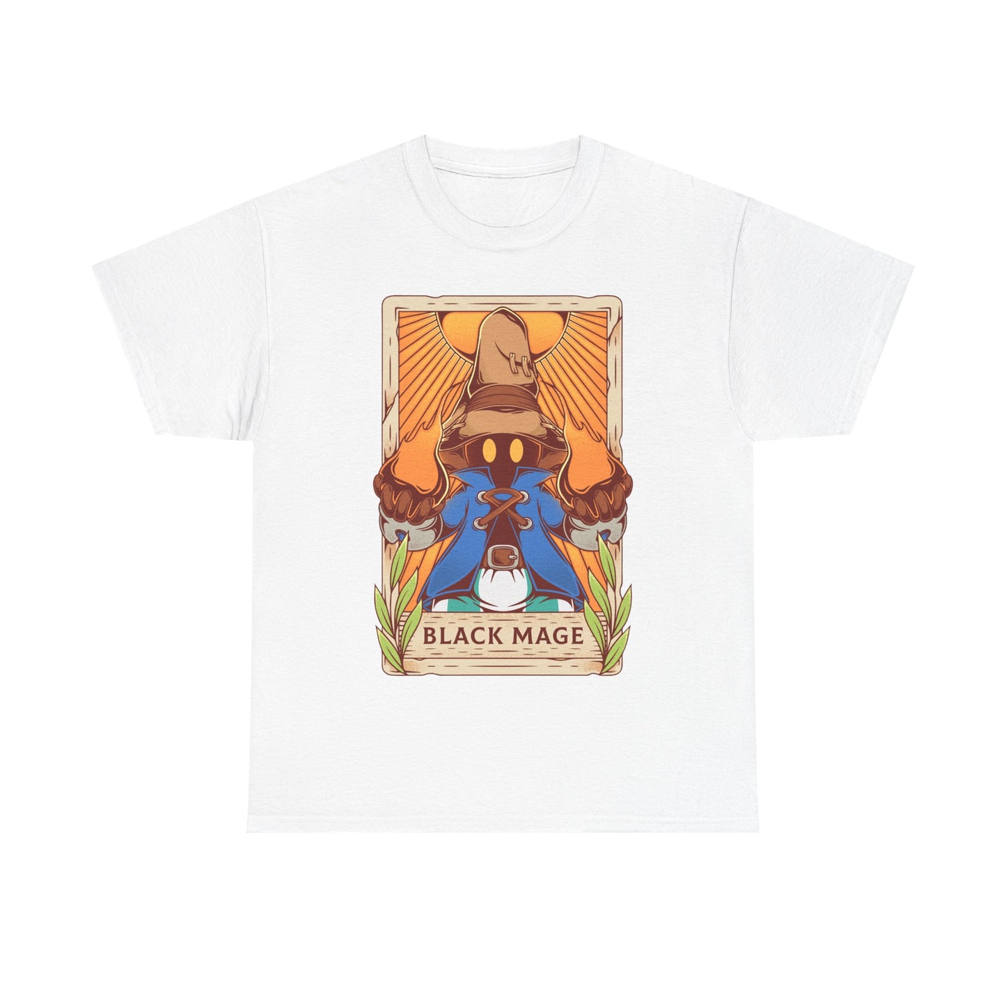 Black Mage Tarot Card Unisex T-shirt