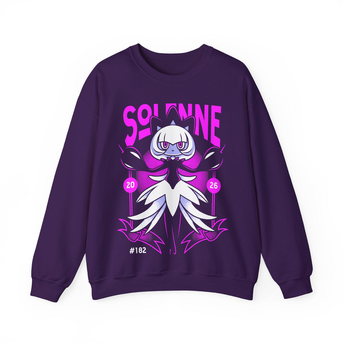 Palworld Solenne Untainted Maiden Dark Pal Unisex Crewneck Sweatshirt