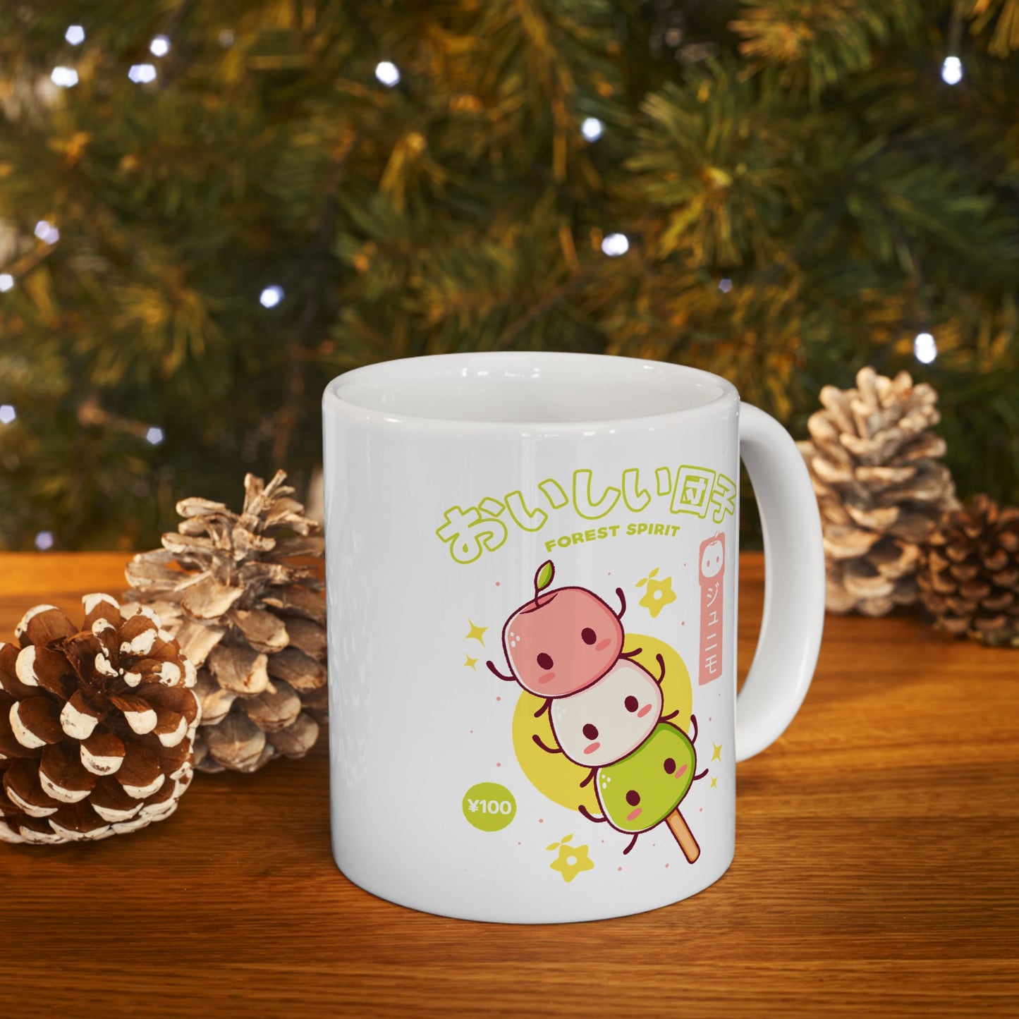 Junimos Delicious Dango Stardew Valley Game Ceramic Mug, 11oz, 15oz