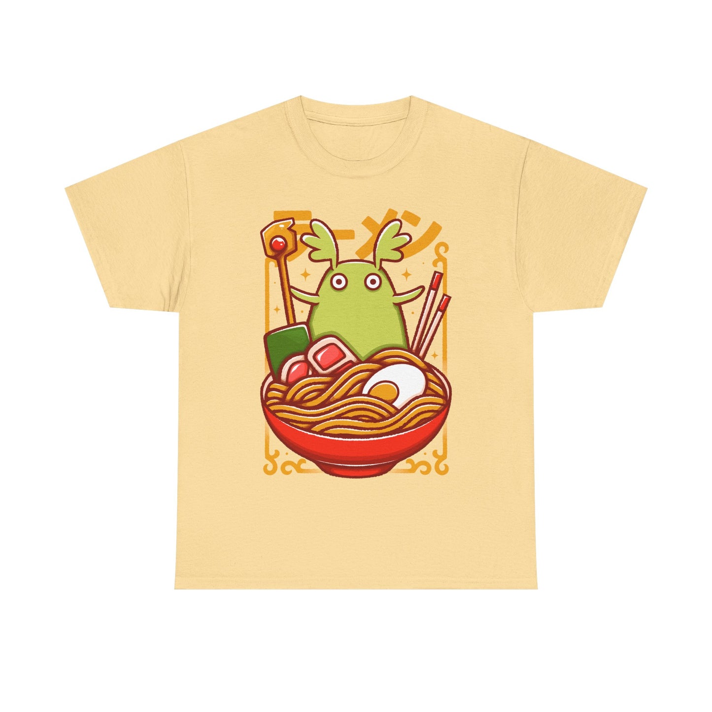 Toko Spirit of the Forest ramen t-shirt inspired by Ni no Kuni: Wrath of the White Witch, the beloved fantasy JRPG. Featuring Toko inside a ramen bowl in a cute Japanese art style, this unisex gamer shirt blends magical creature aesthetics with cozy anime vibes. Perfect JRPG merch for fans of Ni no Kuni, fantasy RPG video games, and whimsical character-driven adventures.