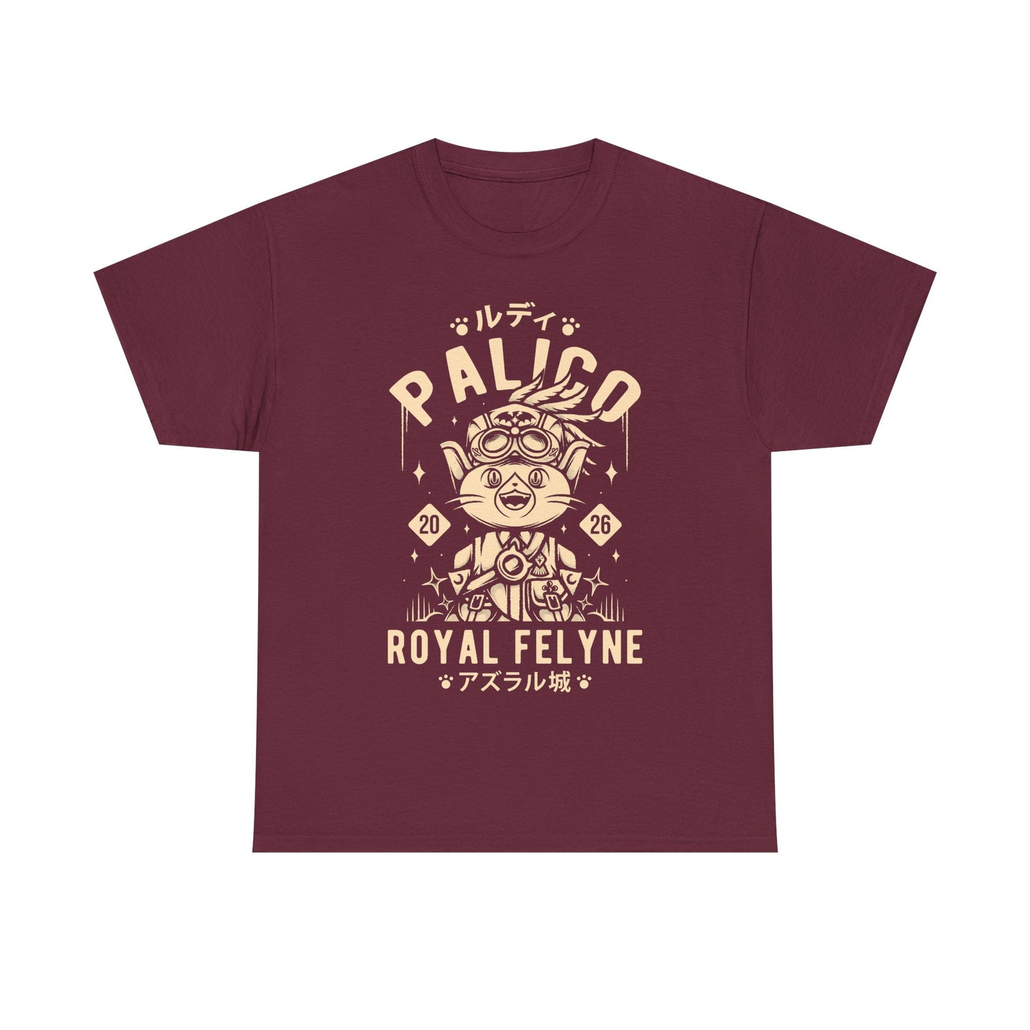 Rudy Royal Palico Monster Hunter Stories 3 t-shirt inspired by the MHST3 fantasy JRPG video game series.