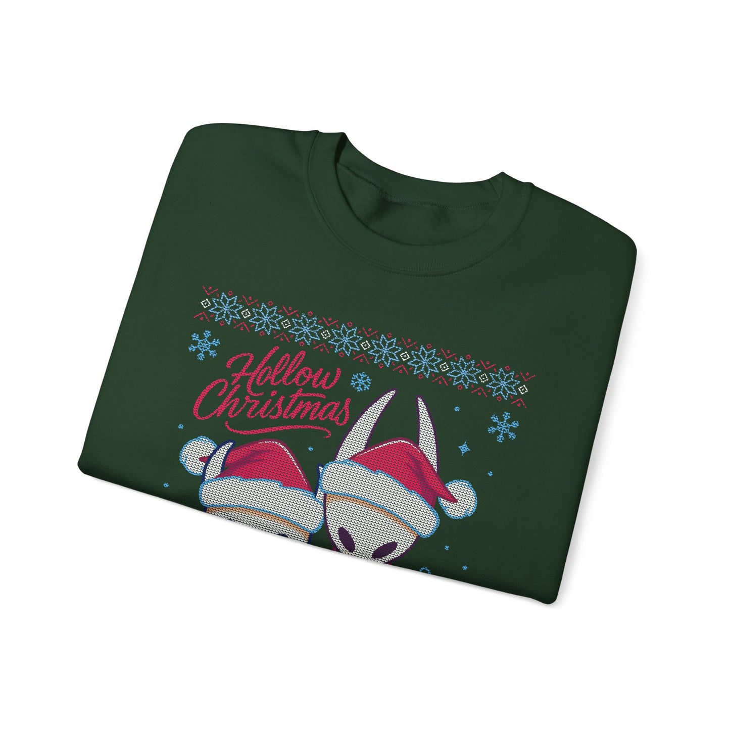 The Knight & Hornet Christmas Hollow Knight Unisex Crewneck Sweatshirt