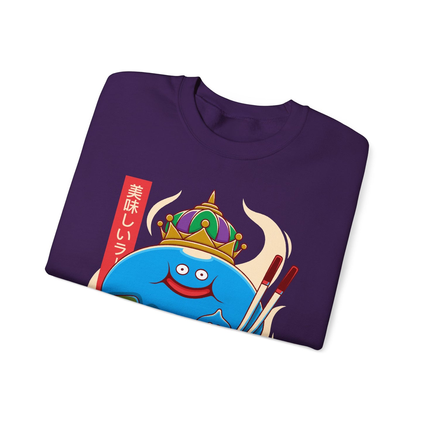 King Slime Ramen Dragon Quest Rpg Games Unisex Crewneck Sweatshirt