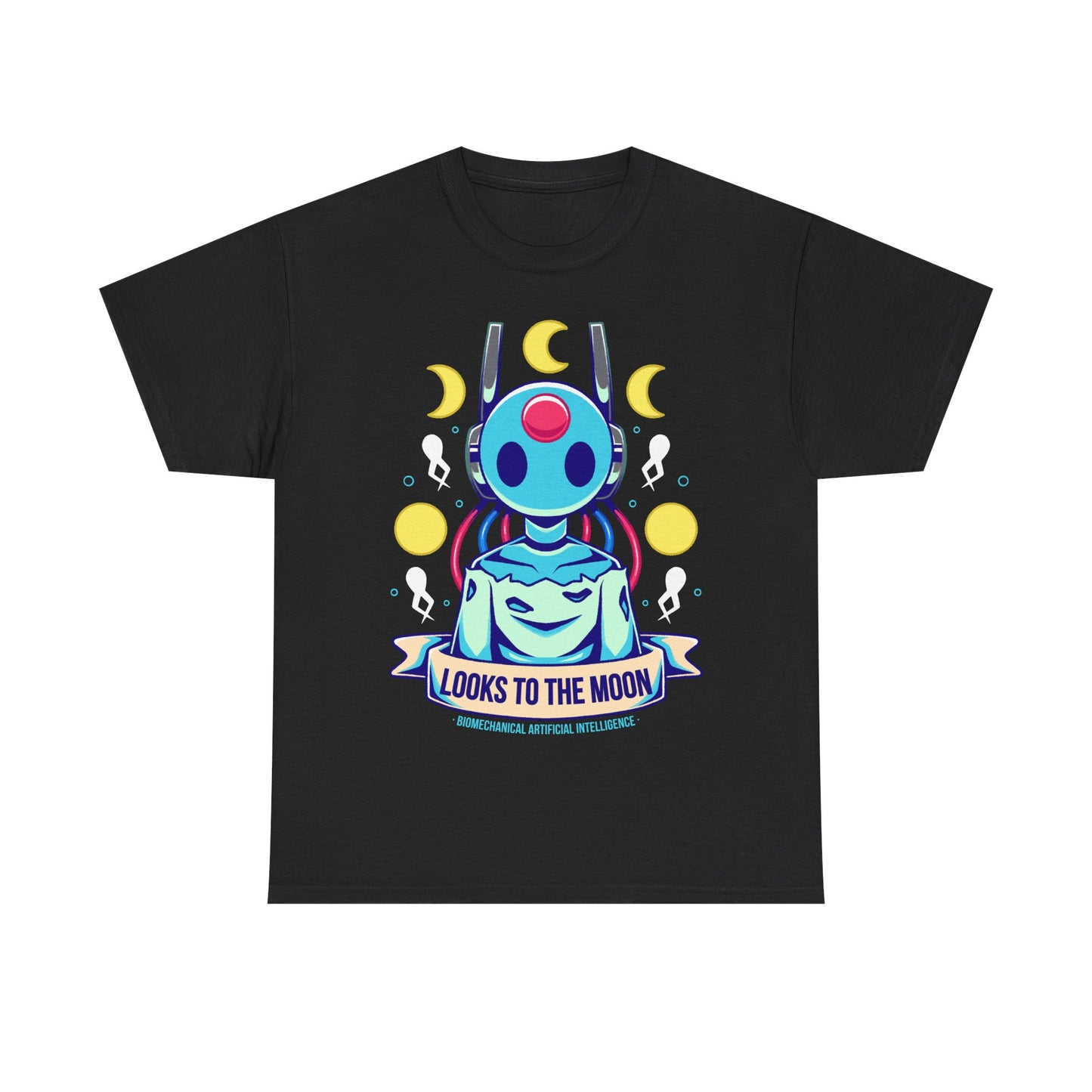 Gamer t-shirt design inspired by Looks to the Moon (Big Sis Moon) Iterator from Rain World survival-exploration-platformer indie game.

rain world indie game merch, rain world t-shirt, rain world looks to the moon t-shirt, looks to the moon, iterator, big sis moon t-shirt, looks to the moon t-shirt, indie game merch, rainworld video game, rain world video game t-shirt, neuron flies, slugcat, slugcat t-shirt, rain world slugcat t-shirt, rain world five pebbles, rain world five pebbles t-shirt