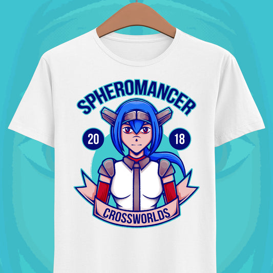 Lea Spheromancer Class CrossCode t-shirt inspired by the indie action RPG video game from the creators of Alabaster Dawn.