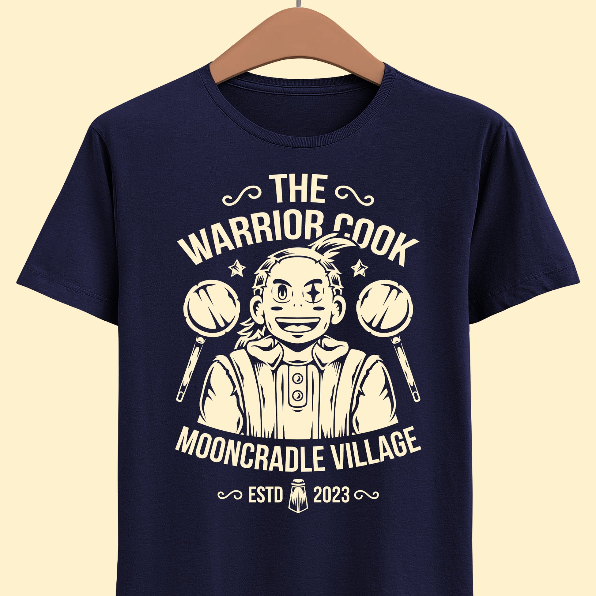 Gamer t-shirt inspired by Garl (The Warrior Cook) playable character on Sea of Stars pixel art turn based rpg video game.

sea of stars, 8 bit, garl warrior cook, zale, valere, gamer, gaming, indie game, pixel art, solstice warriors, video game, video games, resh'an, sea of stars t-shirt, sea of stars garl t-shirt, sea of stars zale t-shirt, sea of stars valere t-shirt, sea of stars artificer t-shirt, sea of stars throes of the watchmaker t-shirt, sea of stars sea seraï t-shirt