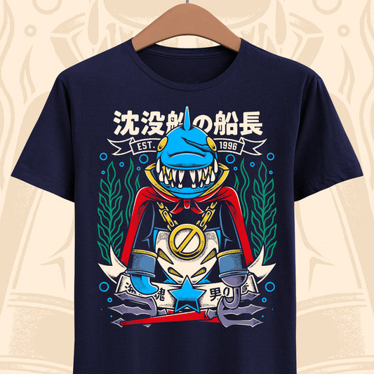 Jonathan Johnny Jones pirate captain Mario RPG SMRPG t-shirt character artwork