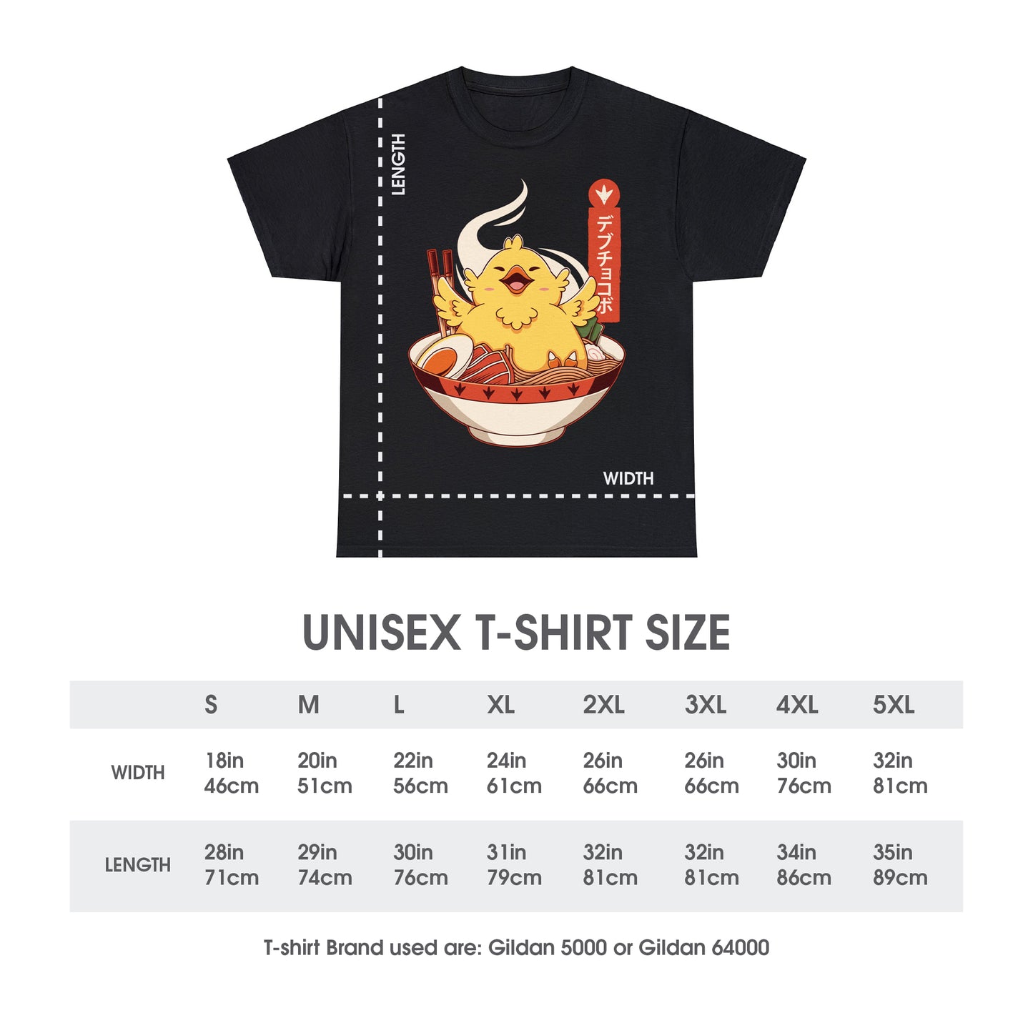 Tonberry Chef's Knife Ramen Japanese Food Unisex T-shirt