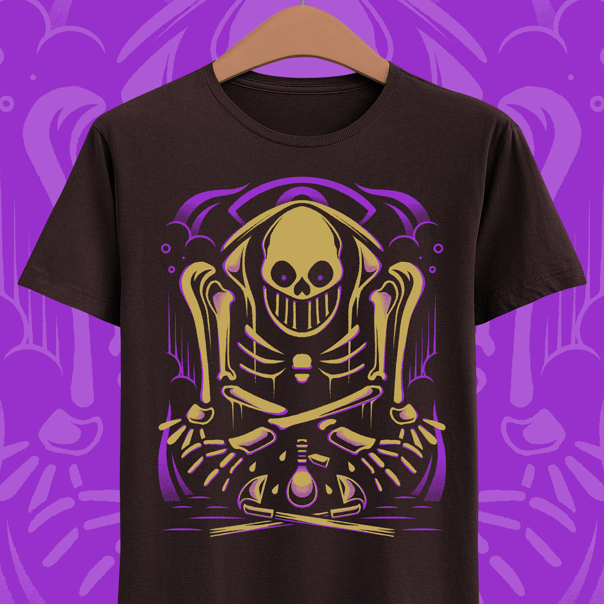 Welcome to Elderfield Farmer Hans indie horror game t-shirt